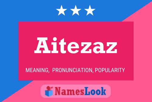 ملصق اسم Aitezaz