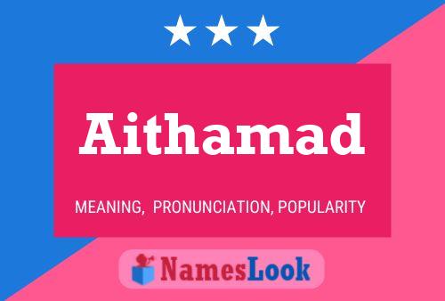 ملصق اسم Aithamad