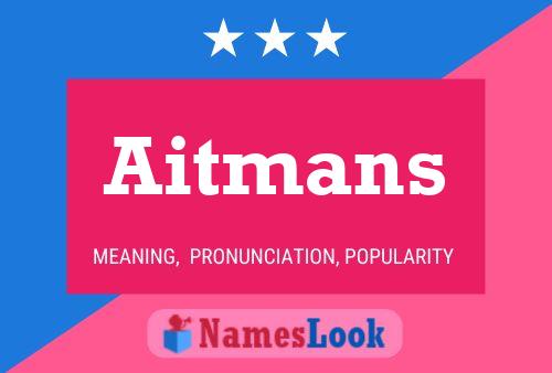 ملصق اسم Aitmans