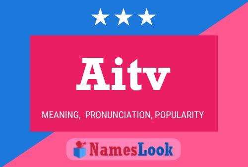 ملصق اسم Aitv