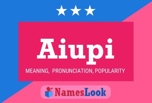 ملصق اسم Aiupi