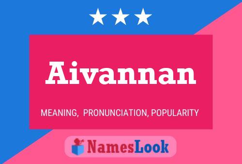 ملصق اسم Aivannan