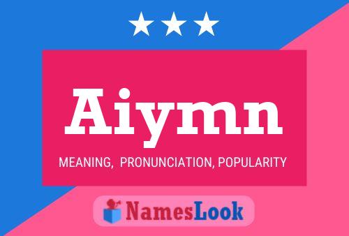 ملصق اسم Aiymn