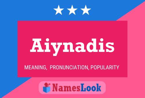 ملصق اسم Aiynadis