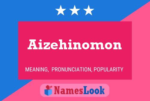 ملصق اسم Aizehinomon