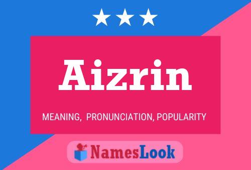 ملصق اسم Aizrin