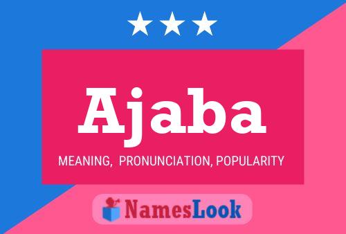 ملصق اسم Ajaba