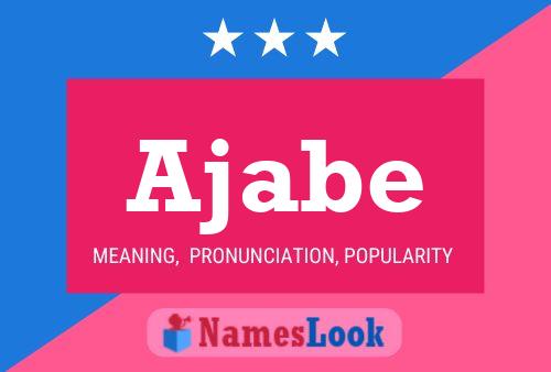 ملصق اسم Ajabe