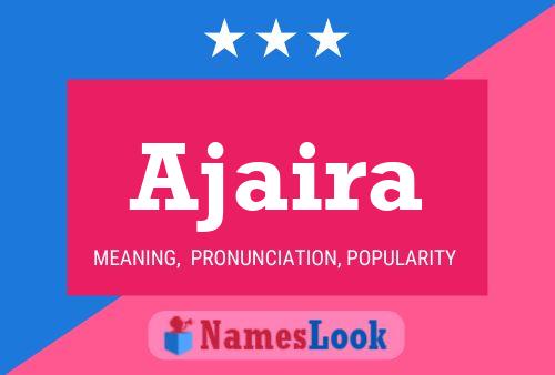 ملصق اسم Ajaira