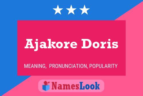 ملصق اسم Ajakore Doris