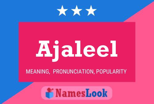 ملصق اسم Ajaleel