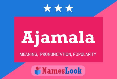 ملصق اسم Ajamala