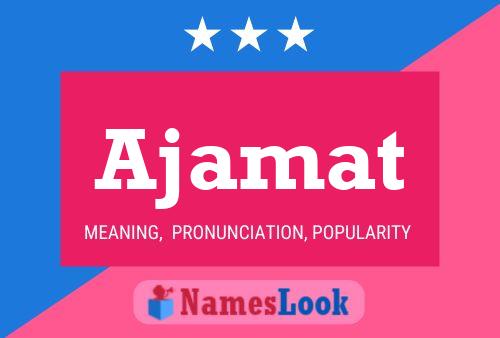 ملصق اسم Ajamat