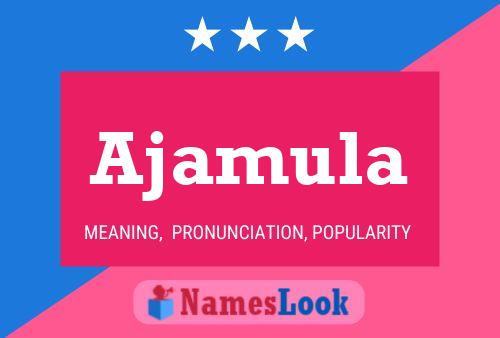 ملصق اسم Ajamula