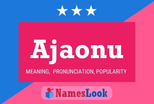 ملصق اسم Ajaonu