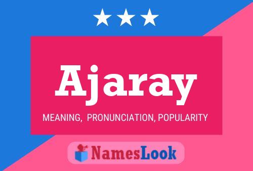 ملصق اسم Ajaray