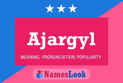 ملصق اسم Ajargyl