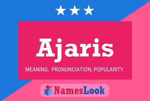 ملصق اسم Ajaris