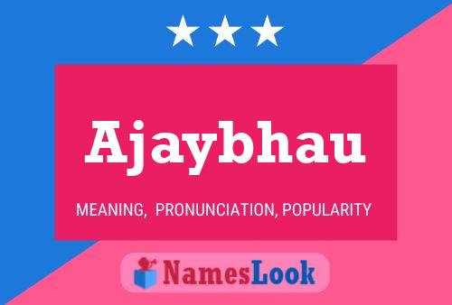 ملصق اسم Ajaybhau