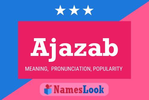 ملصق اسم Ajazab