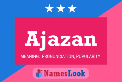 ملصق اسم Ajazan