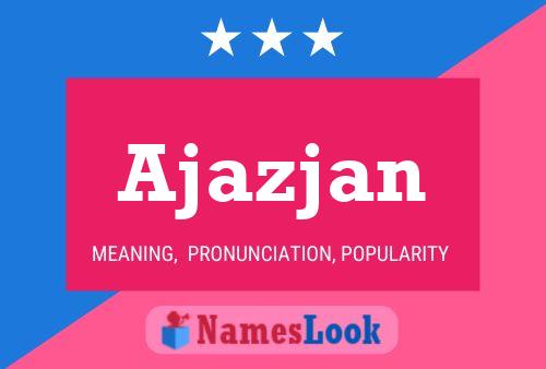 ملصق اسم Ajazjan