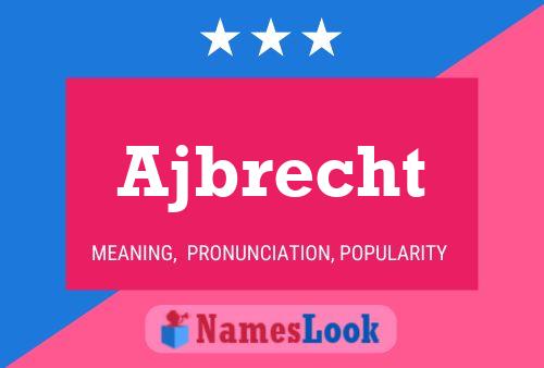 ملصق اسم Ajbrecht