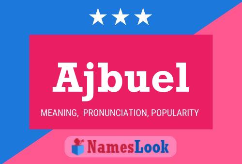 ملصق اسم Ajbuel