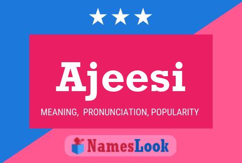 ملصق اسم Ajeesi