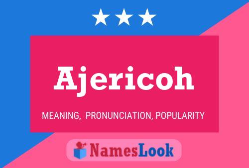 ملصق اسم Ajericoh