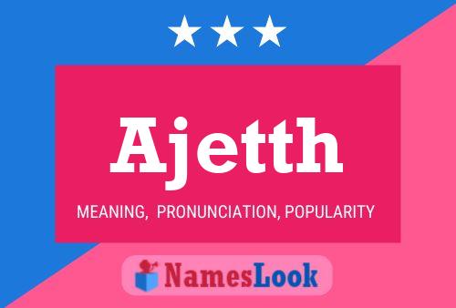 ملصق اسم Ajetth