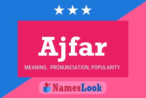 ملصق اسم Ajfar