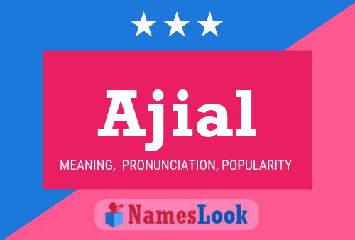 ملصق اسم Ajial