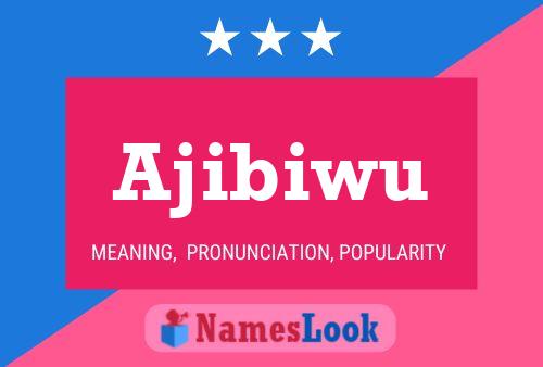 ملصق اسم Ajibiwu