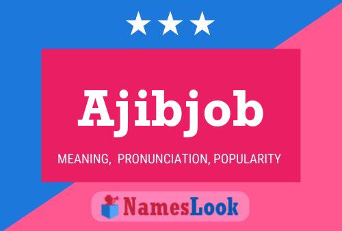 ملصق اسم Ajibjob