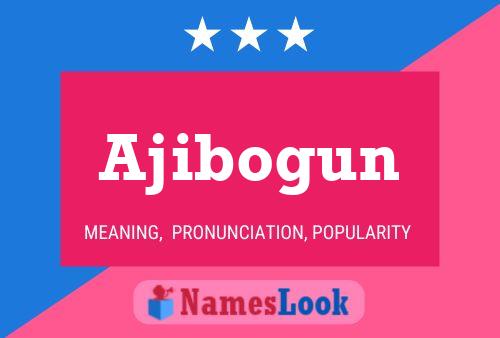 ملصق اسم Ajibogun