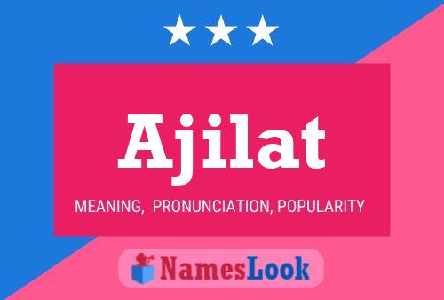 ملصق اسم Ajilat