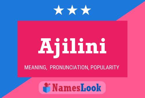 ملصق اسم Ajilini