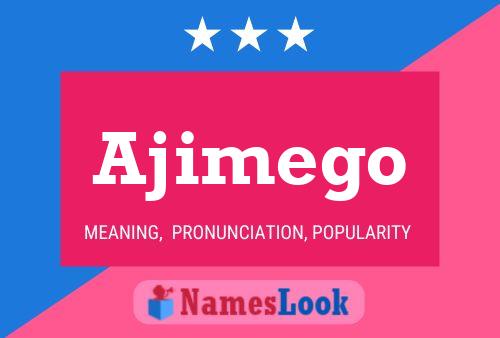 ملصق اسم Ajimego