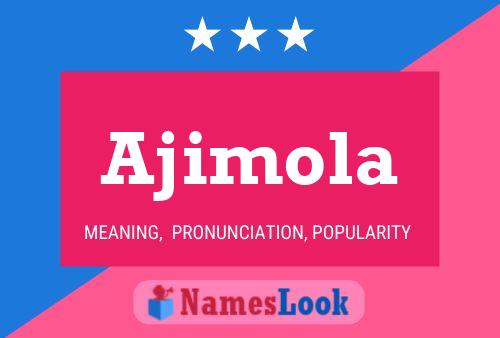 ملصق اسم Ajimola