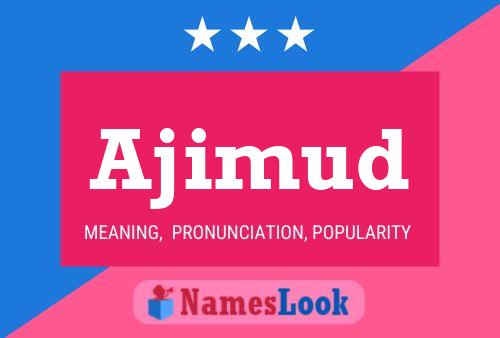 ملصق اسم Ajimud