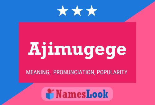 ملصق اسم Ajimugege