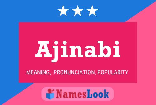 ملصق اسم Ajinabi