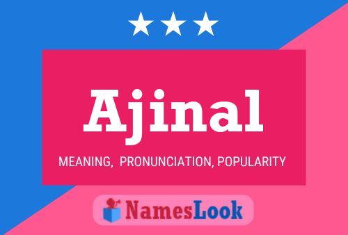 ملصق اسم Ajinal