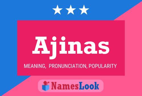 ملصق اسم Ajinas