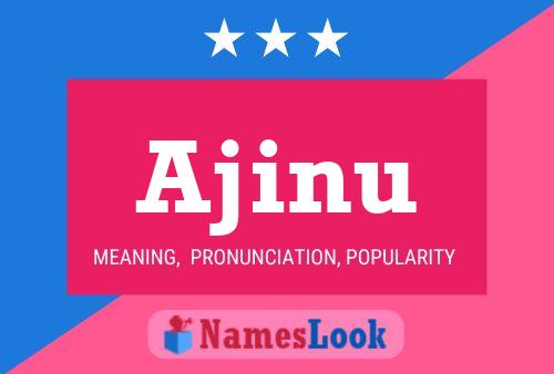 ملصق اسم Ajinu