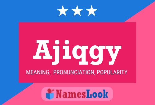 ملصق اسم Ajiqgy