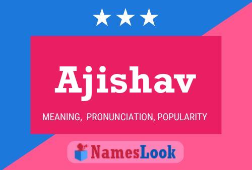 ملصق اسم Ajishav