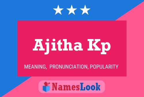 ملصق اسم Ajitha Kp