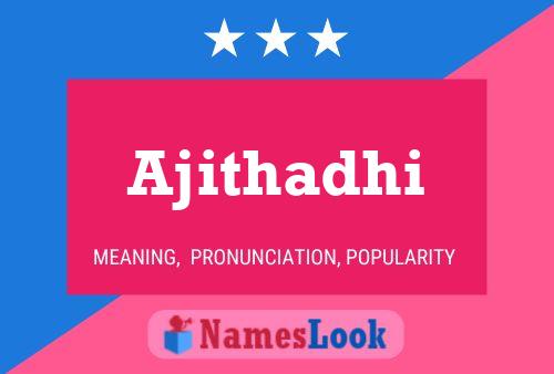 ملصق اسم Ajithadhi